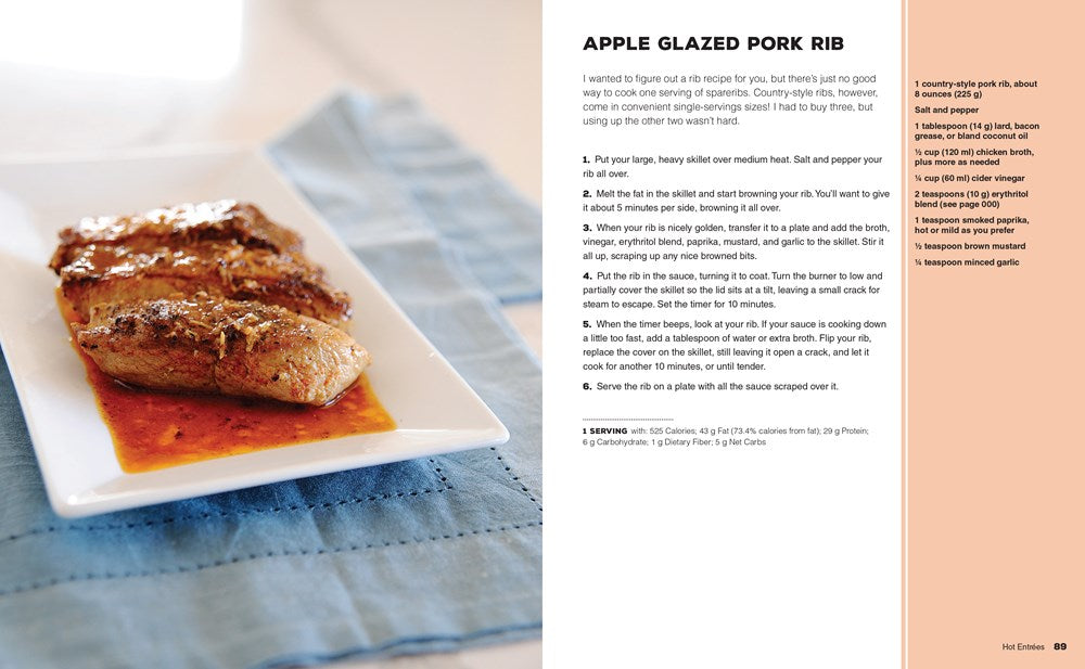 The Keto For One Cookbook