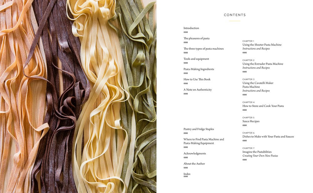The Ultimate Pasta Machine Cookbook