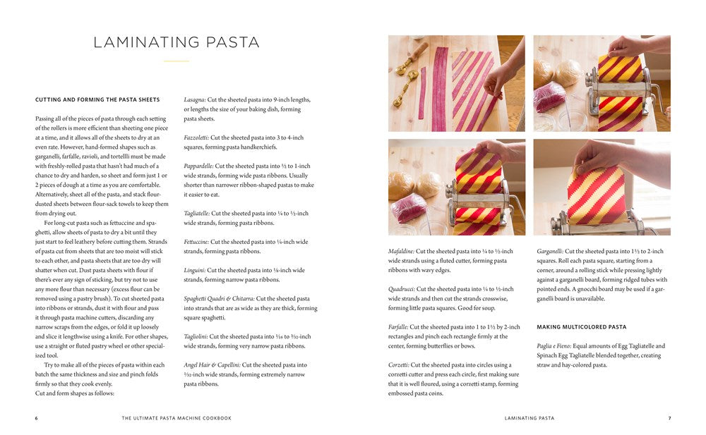 The Ultimate Pasta Machine Cookbook
