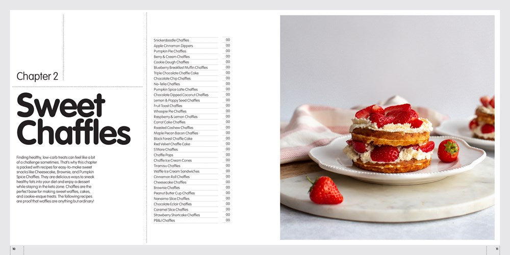 Sweet & Savory Keto Chaffles