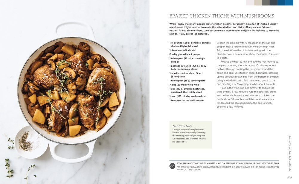 Clean Eating Kitchen: The Low-Carb Mediterranean Cookbook