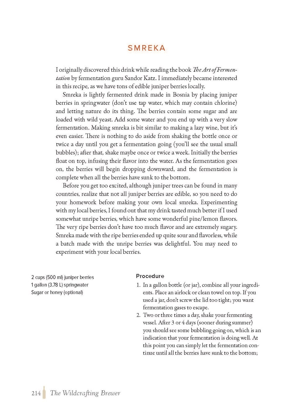 The Wildcrafting Brewer