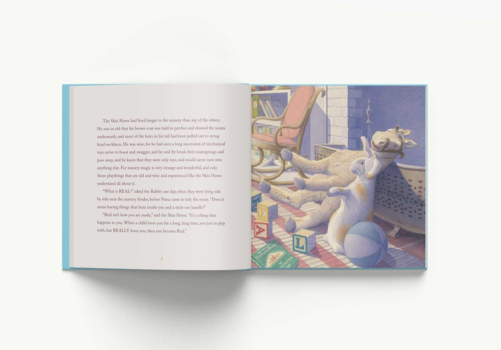 The Velveteen Rabbit Hardcover: The Classic Edition by acclaimed illustrator, Charles Santore (Charles Santore Children's Classics)