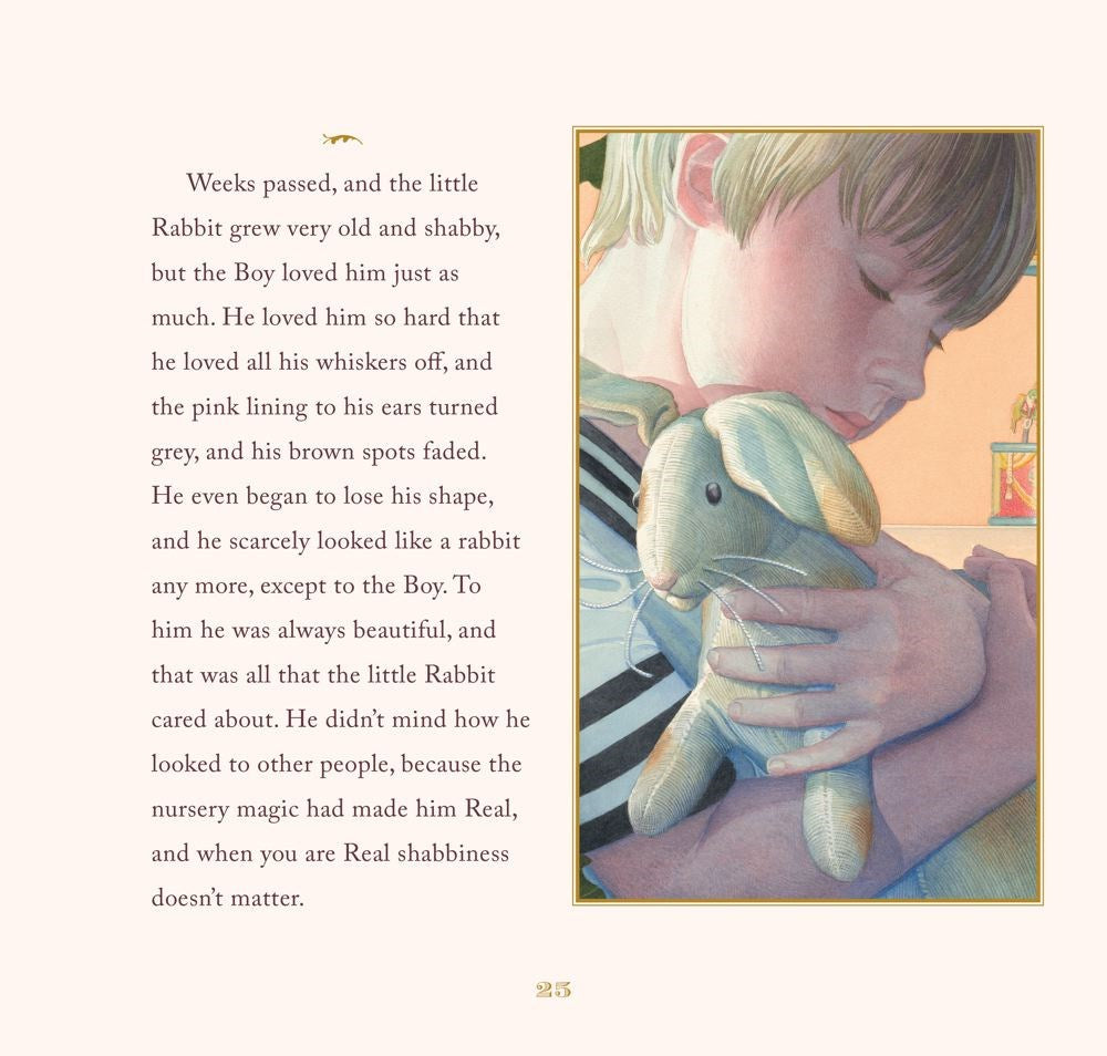 The Velveteen Rabbit Hardcover: The Classic Edition by acclaimed illustrator, Charles Santore (Charles Santore Children's Classics)