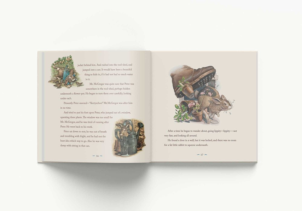 The Classic Tale of Peter Rabbit Hardcover: The Classic Edition by acclaimed Illustrator, Charles Santore (Charles Santore Children's Classics)