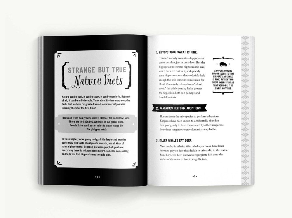 True Facts That Sound Like Bull$#*t: 500 Insane-But-True Facts That Will Shock and Impress Your Friends (1) (Mind-Blowing True Facts)