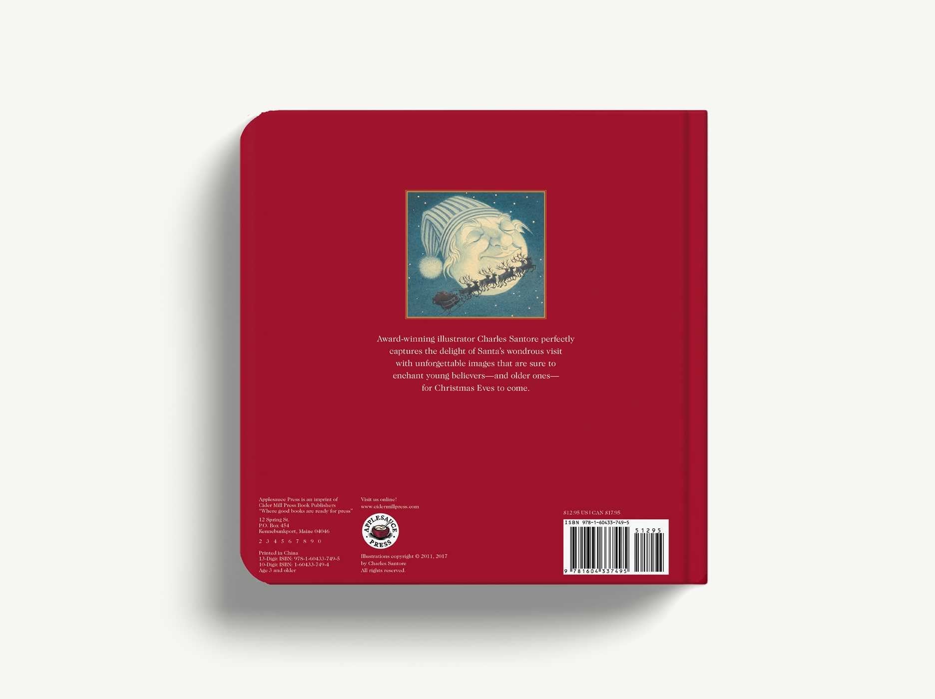 The Night Before Christmas Oversized Padded Board Book: The Classic Edition