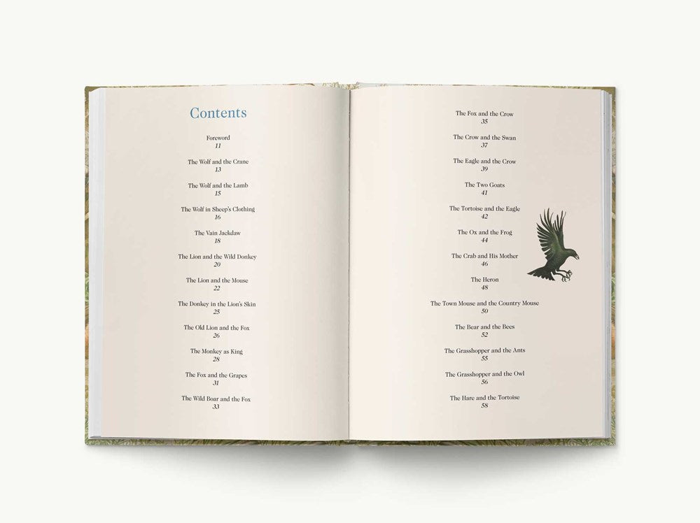 Aesop's Fables Hardcover: The Classic Edition by acclaimed illustrator, Charles Santore (Charles Santore Children's Classics)