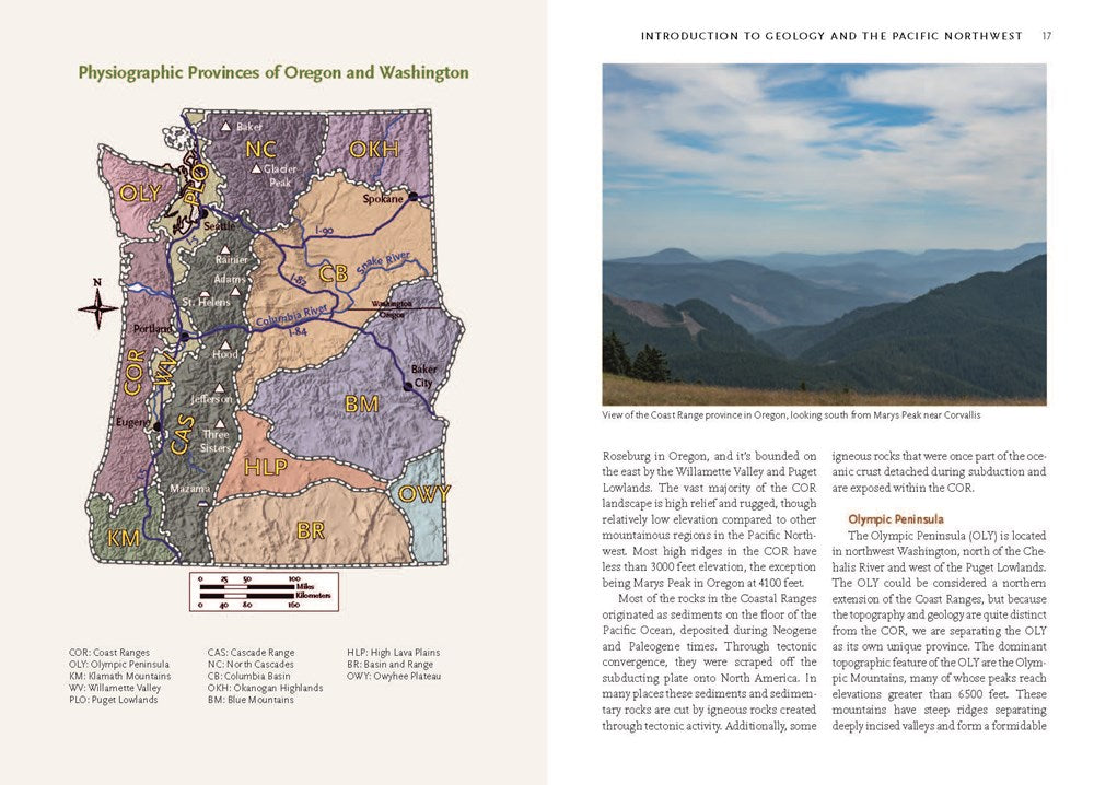 Rocks, Minerals, and Geology of the Pacific Northwest