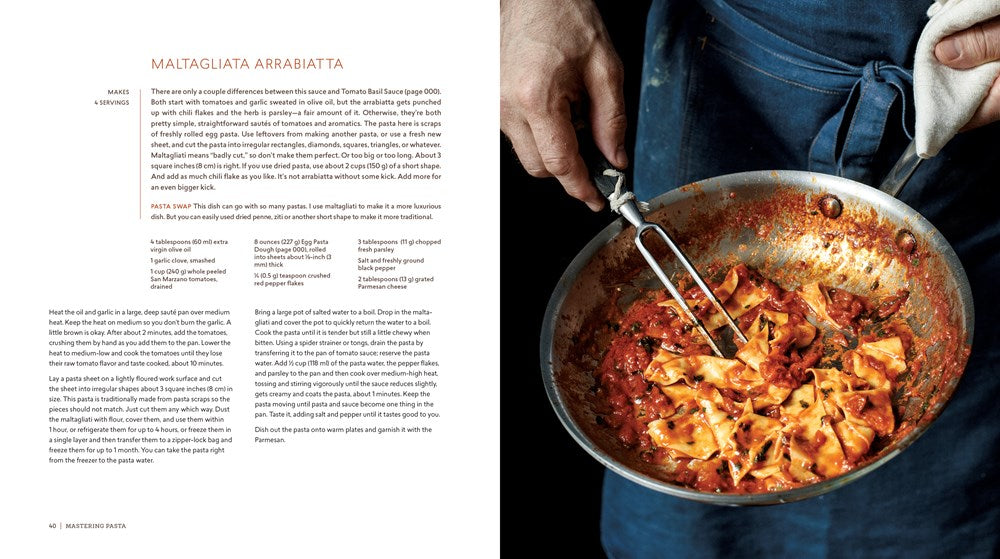 Mastering Pasta: The Art and Practice of Handmade Pasta, Gnocchi, and Risotto [A Cookbook]