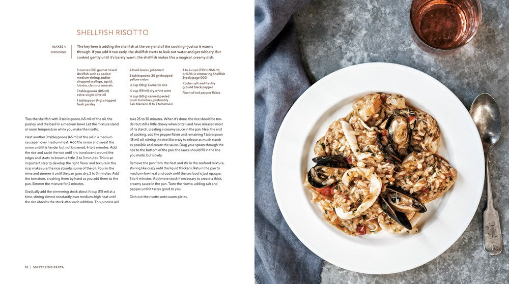 Mastering Pasta: The Art and Practice of Handmade Pasta, Gnocchi, and Risotto [A Cookbook]
