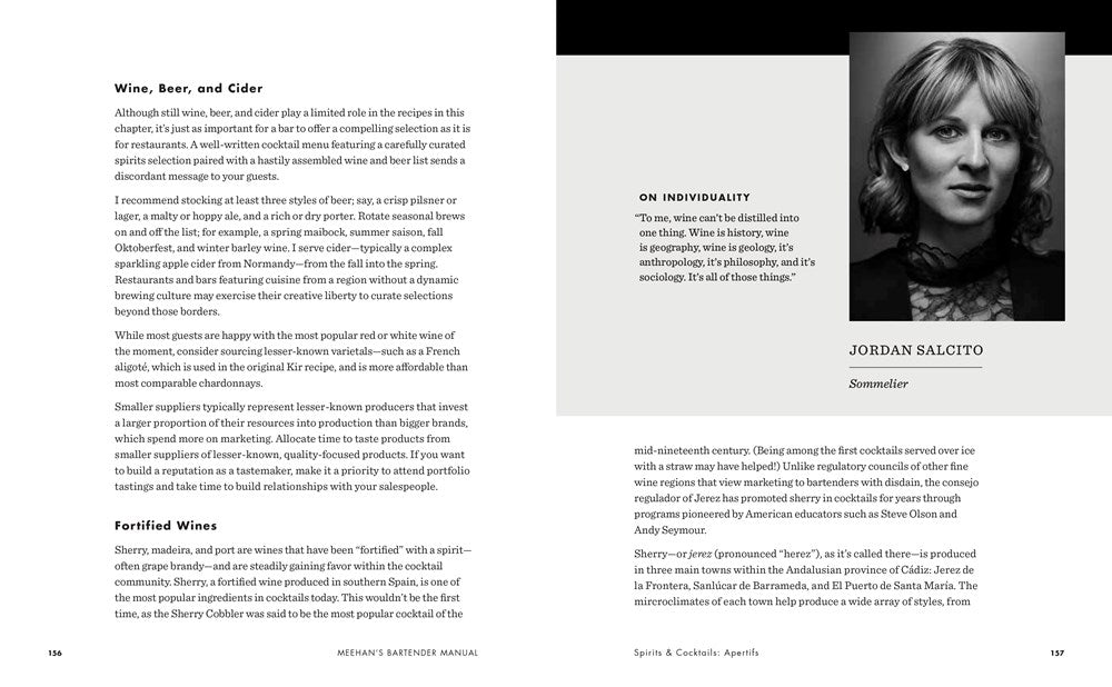 Meehan's Bartender Manual: [A Cocktail Reference and Recipe Book]