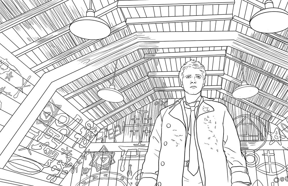 Supernatural: The Official Coloring Book