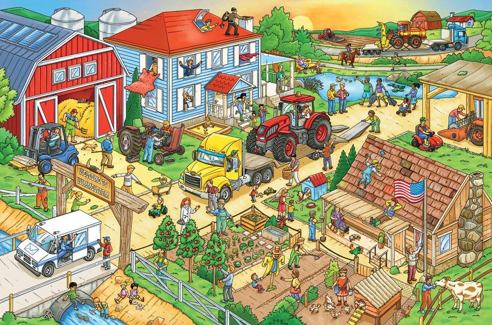 My Big Wimmelbook(r) - On the Farm