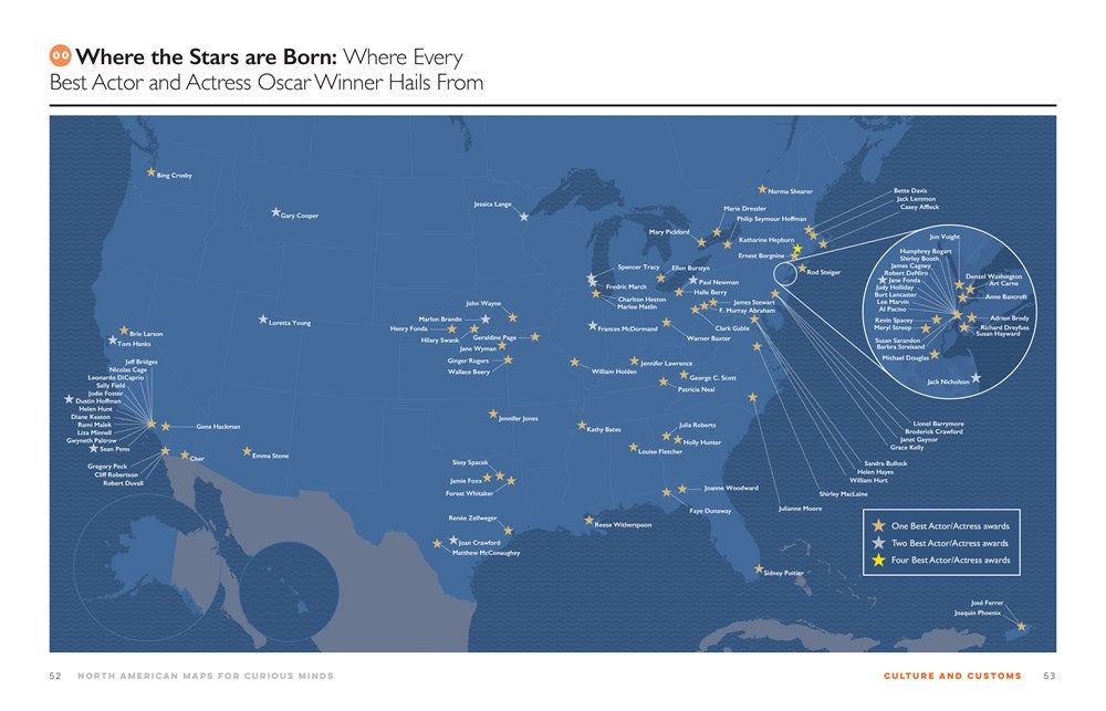 North American Maps for Curious Minds