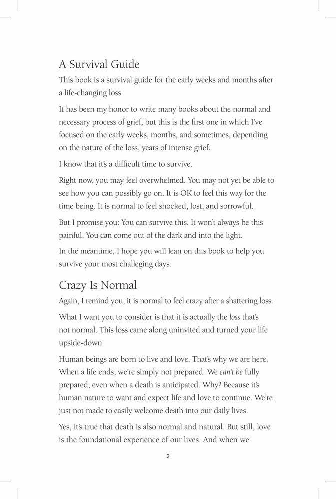 You're Not Crazy--You're Grieving: