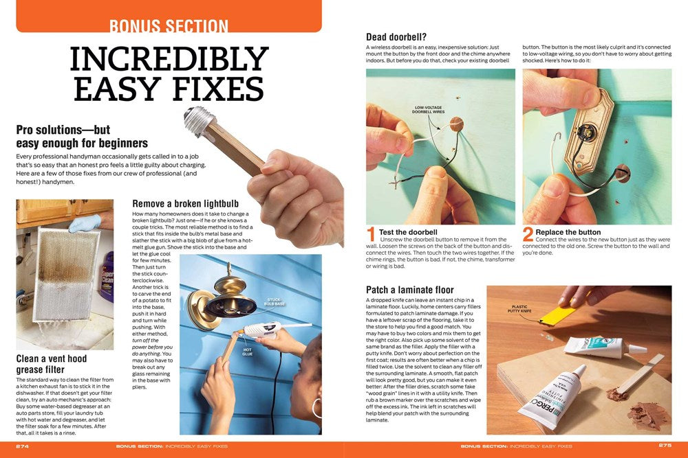100 Things Every Homeowner Must Know: How to Save Money, Solve Problems and Improve Your Home (Family Handyman 100)