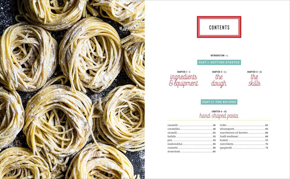 Homemade Pasta Made Simple: A Pasta Cookbook with Easy Recipes & Lessons to Make Fresh Pasta Any Night