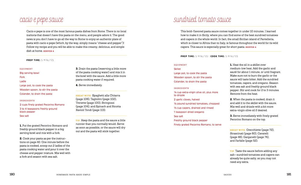 Homemade Pasta Made Simple: A Pasta Cookbook with Easy Recipes & Lessons to Make Fresh Pasta Any Night