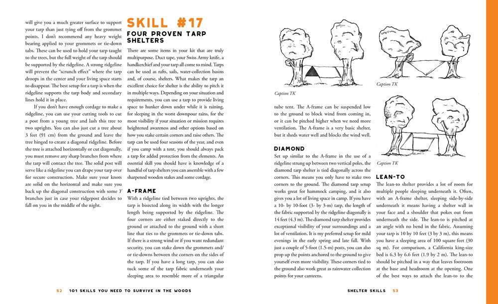 101 Skills You Need to Survive in the Woods