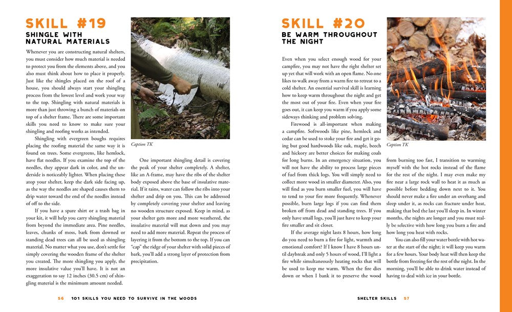 101 Skills You Need to Survive in the Woods