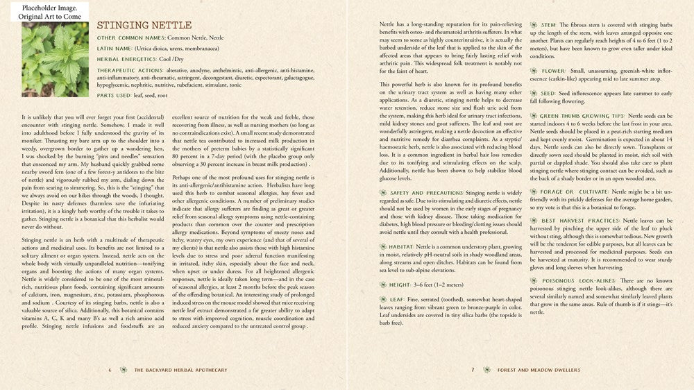 The Backyard Herbal Apothecary