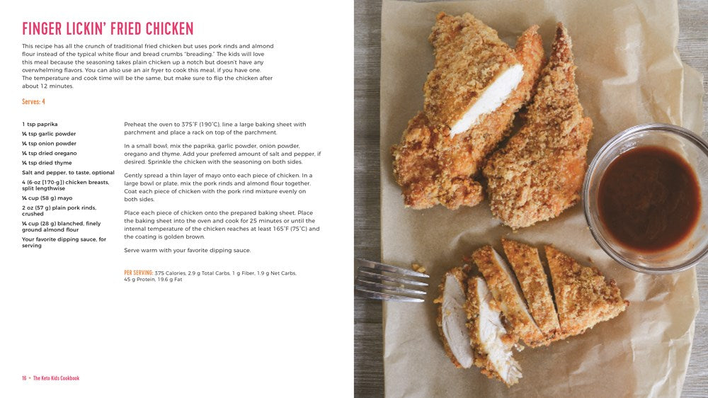 The Keto Kids Cookbook