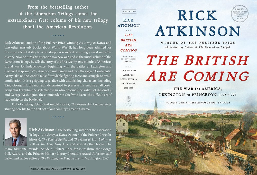 The British Are Coming: The War for America, Lexington to Princeton, 1775-1777 (The Revolution Trilogy, 1)