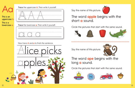 Kindergarten Big Fun Workbook: Kids Workbook with Tracing Worksheets, Alphabet Practice, Math Activities and Puzzles for Kindergarten Prep and Learning
