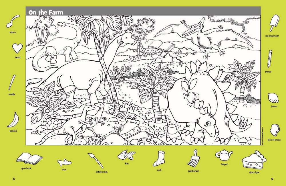 Dinosaur Puzzles: Roaring Fun Hidden Pictures Puzzles with T-rex, Fossils and More for Kids Ages 6-12, Over 1,900 Hidden Objects for the Ultimate Dino-Themed Activity Book