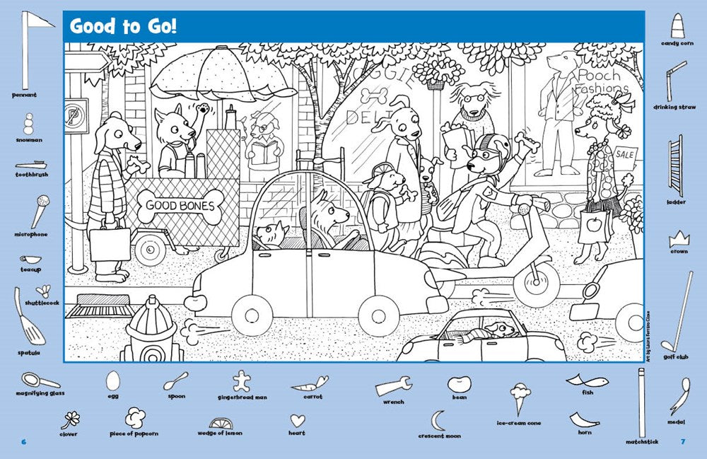 Jumbo Book of Hidden Pictures: Puzzle Activity Book for Kids Packed with More than 200 Hidden Pictures and Funny Seek and Find Challenges for Ages 6 and Up (Highlights Jumbo Books & Pads)