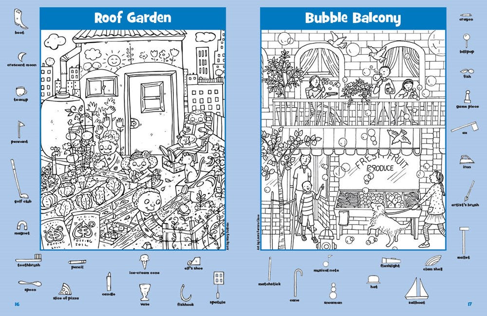 Jumbo Book of Hidden Pictures: Puzzle Activity Book for Kids Packed with More than 200 Hidden Pictures and Funny Seek and Find Challenges for Ages 6 and Up (Highlights Jumbo Books & Pads)