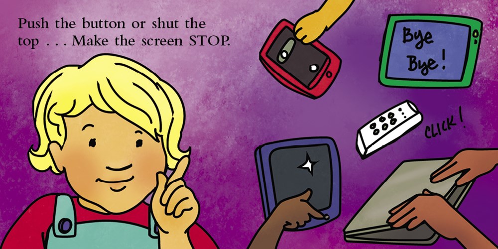 Screen Time Is Not Forever Board Book
