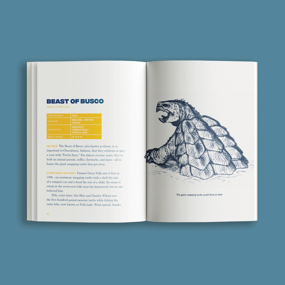 Cryptid Creatures: A Field Guide to 50 Fascinating Beasts (Cryptid Book Series)