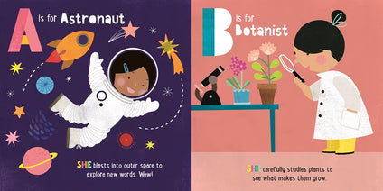 ABC for Me: ABC What Can She Be?: Girls can be anything they want to be, from A to Z (Volume 5)