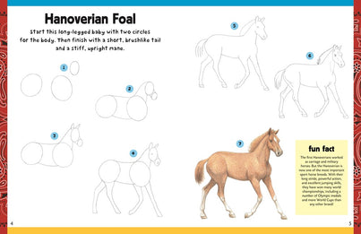 How to Draw Horses & Ponies: Step-by-step instructions for 20 different breeds (Learn to Draw)