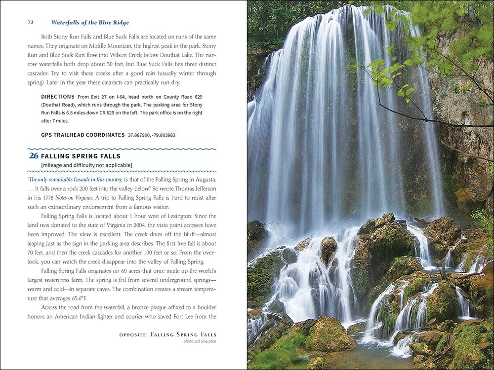 Waterfalls of the Blue Ridge