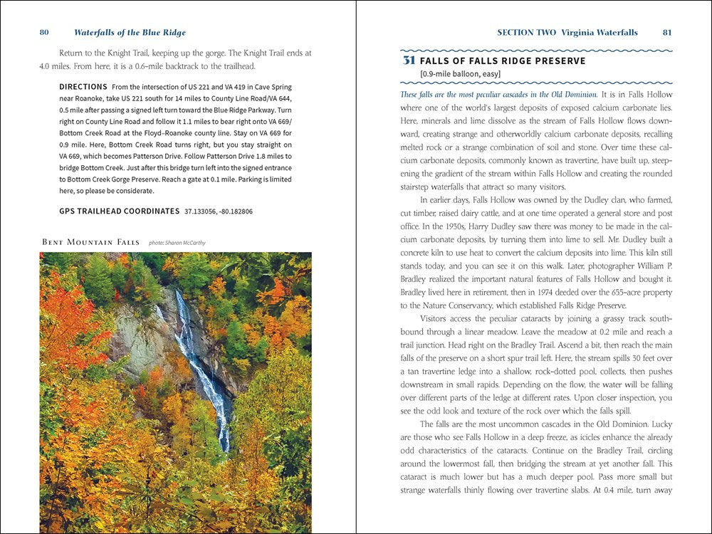 Waterfalls of the Blue Ridge