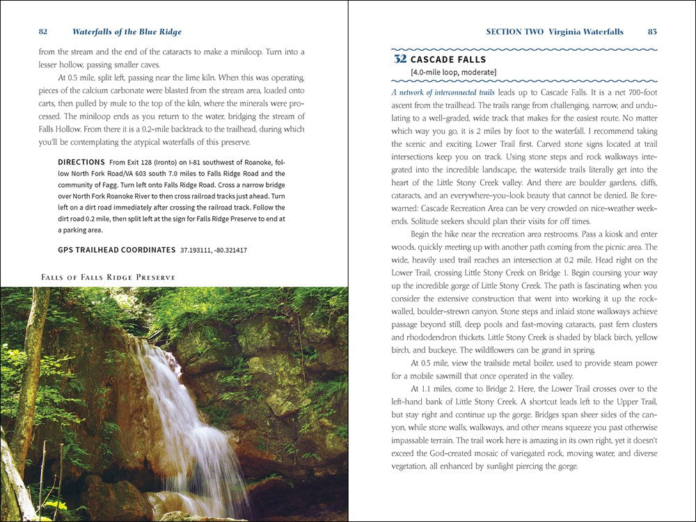 Waterfalls of the Blue Ridge