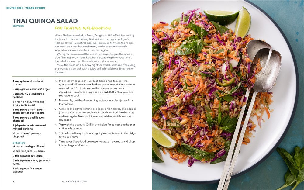 Run Fast. Cook Fast. Eat Slow.: Quick-Fix Recipes for Hangry Athletes: A Cookbook