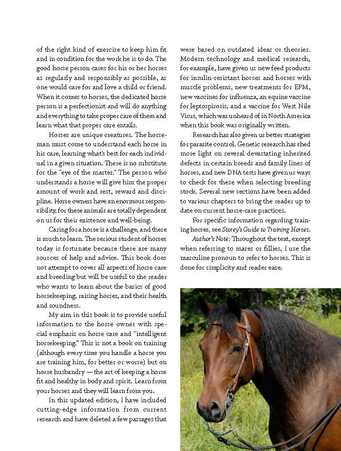 Storey's Guide to Raising Horses, 3rd Edition