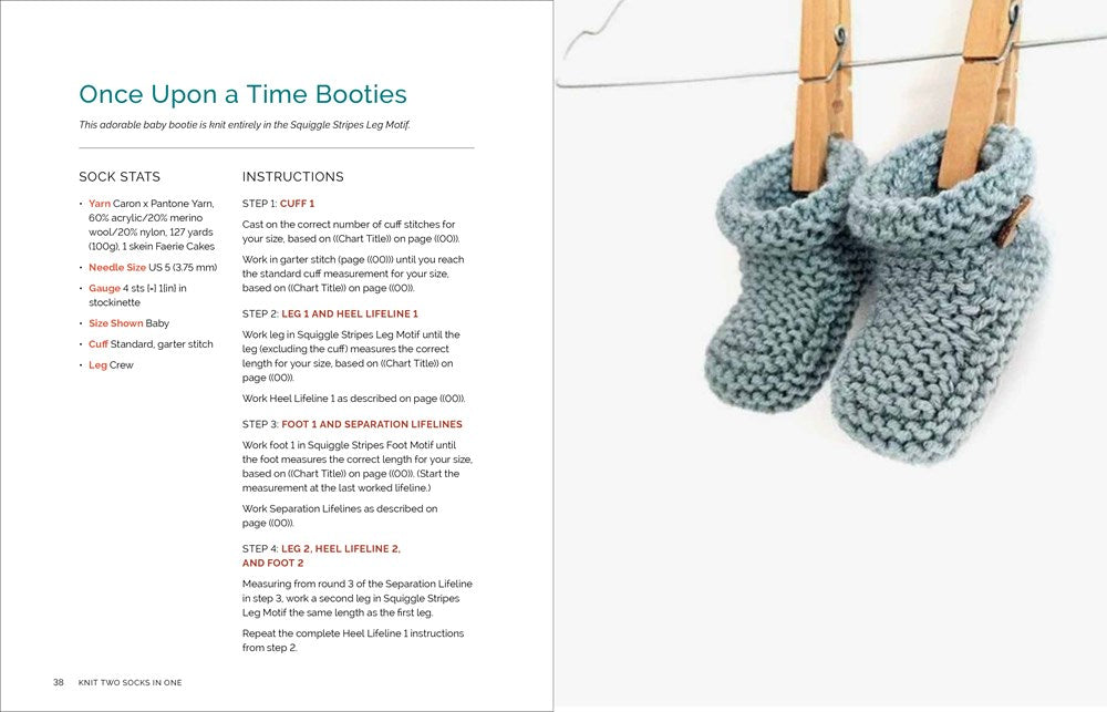 Knit 2 Socks in 1