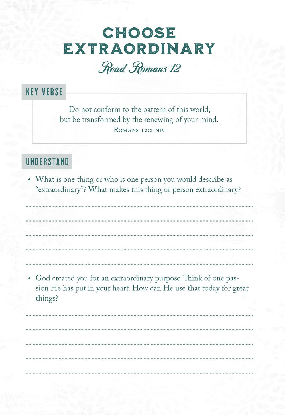 The 5-Minute Bible Study Journal for Women: Mornings in God's Word