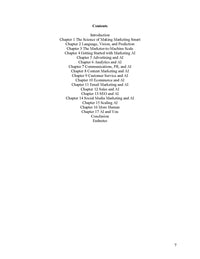 Marketing Artificial Intelligence