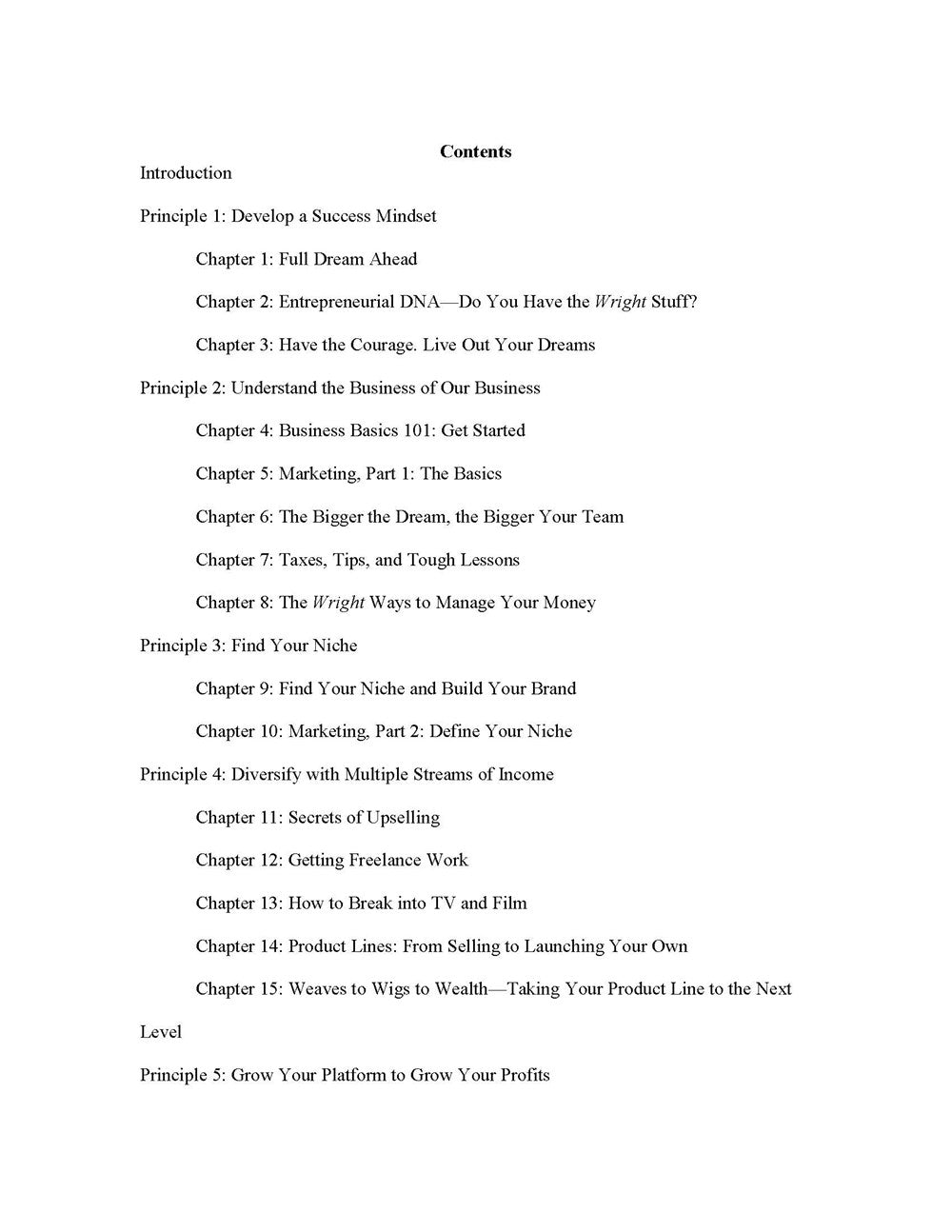 From Beauty to Business