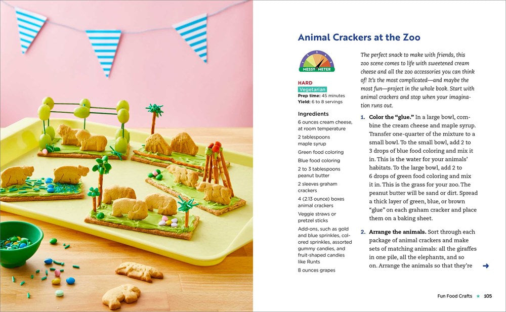 Edible Crafts Kids' Cookbook: 25 Fun Projects to Make and Eat!