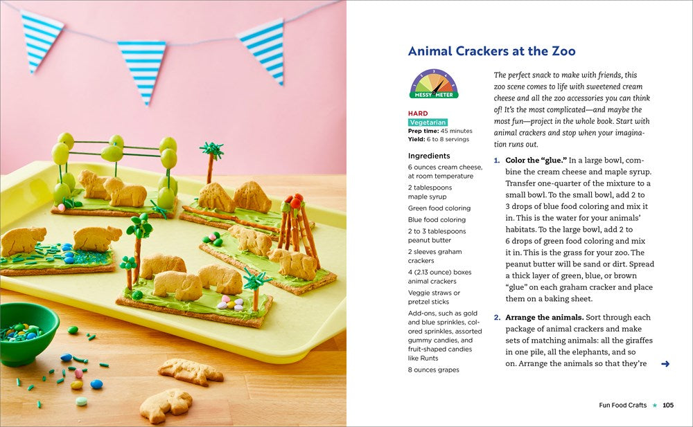 Edible Crafts Kids' Cookbook: 25 Fun Projects to Make and Eat!