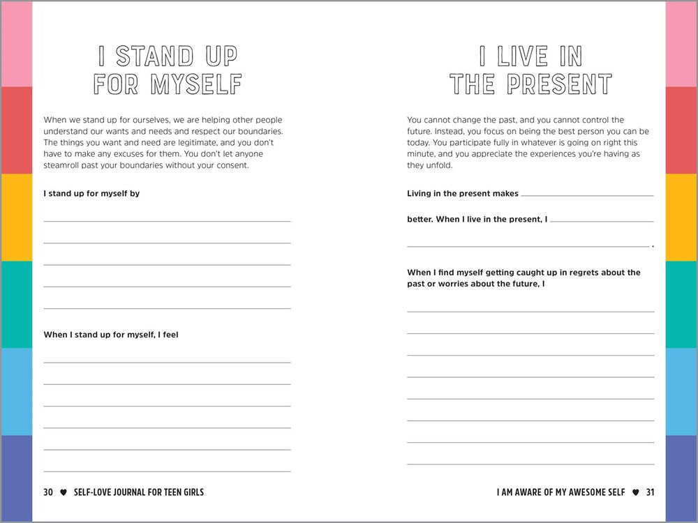 Self-Love Journal for Teen Girls
