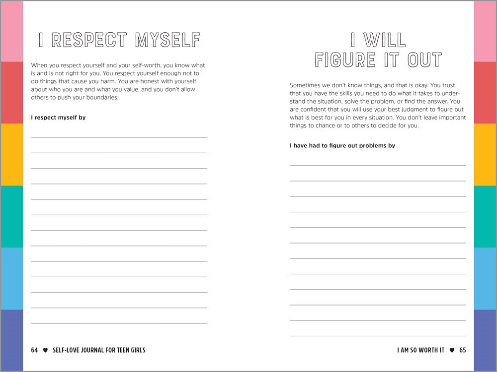 Self-Love Journal for Teen Girls