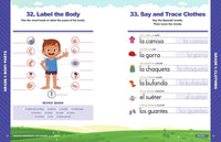 The Spanish Workbook for Grades 1, 2, and 3: 140+ Language Learning Exercises for Kids Ages 6-9